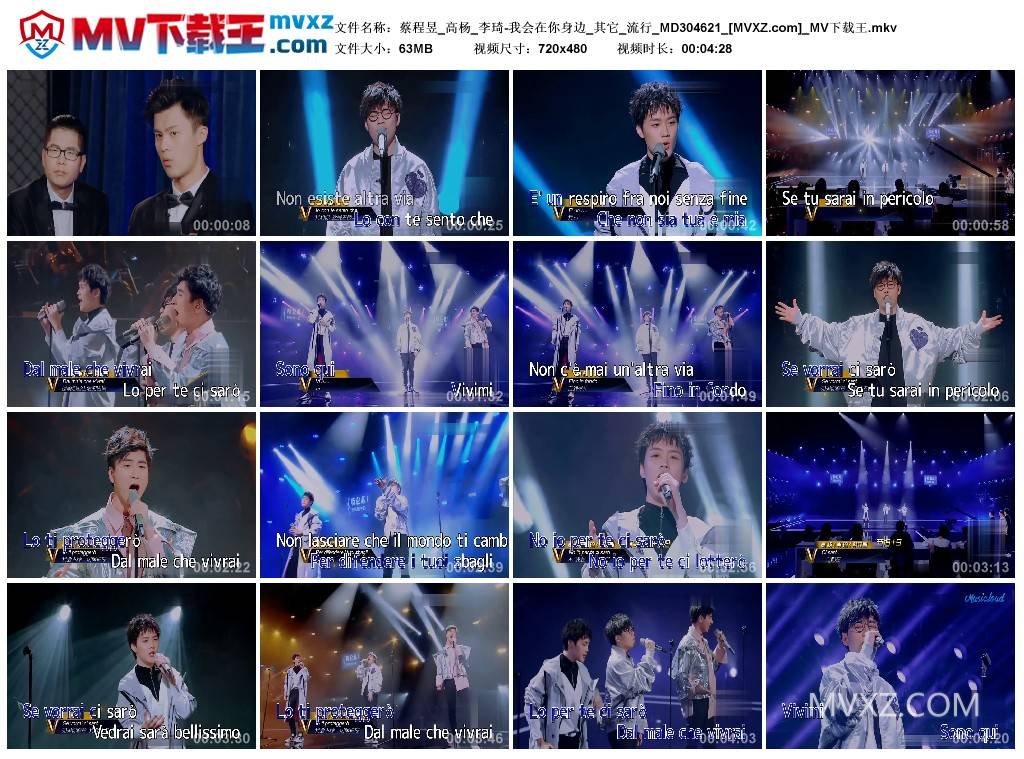 蔡程昱_高杨_李琦-我会在你身边_其它_流行_MD304621